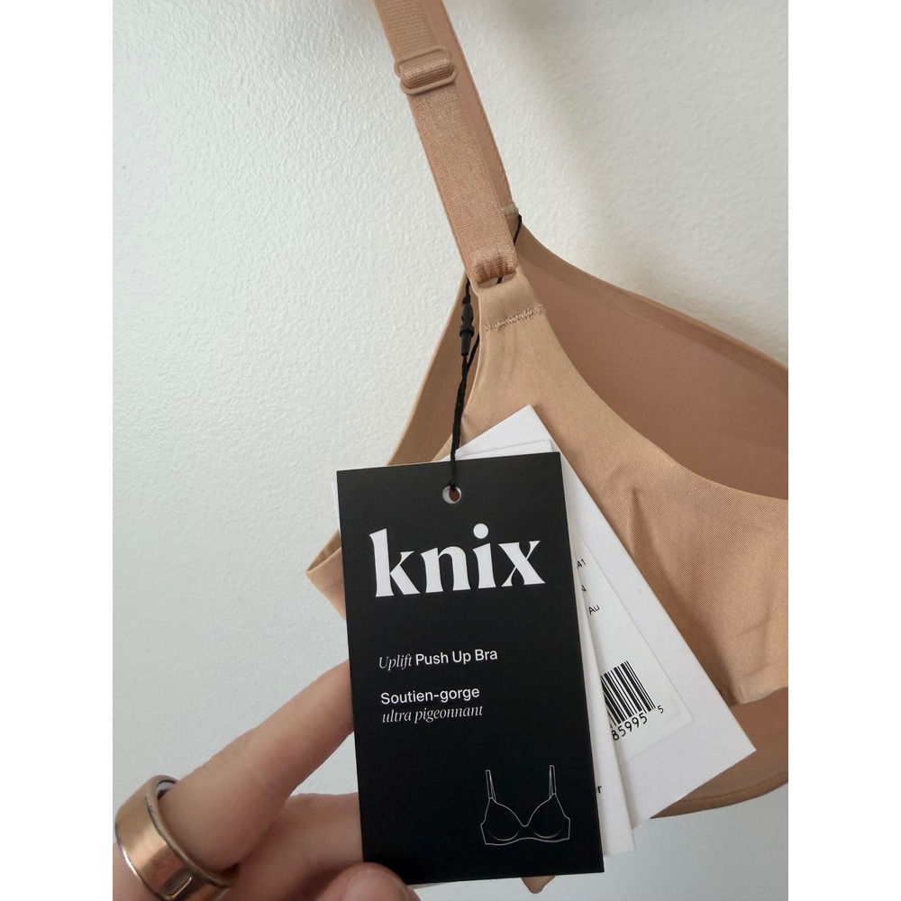 Knix Uplift Push Up Bra – Warm Sand – Women's 30E – NWT - Picture 5 of 7